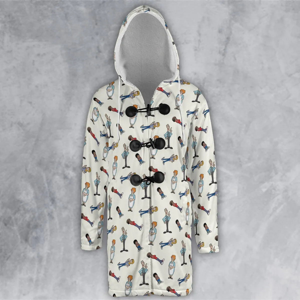 Hooded Cloak Coat - D51Q9CD3