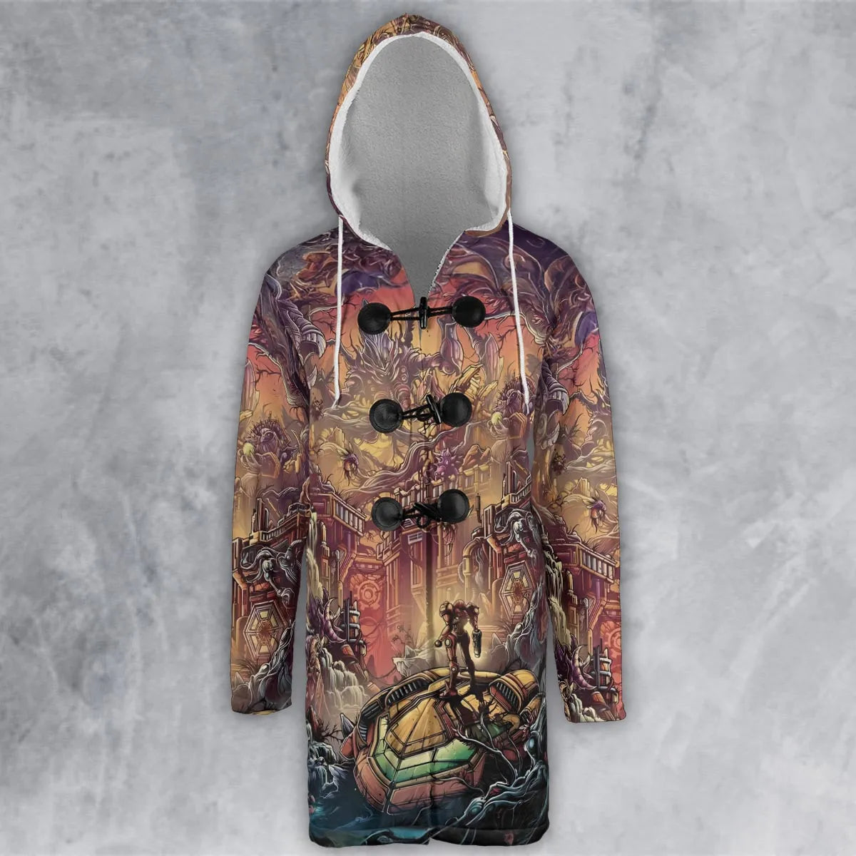 Hooded Cloak Coat - CR24WFEX
