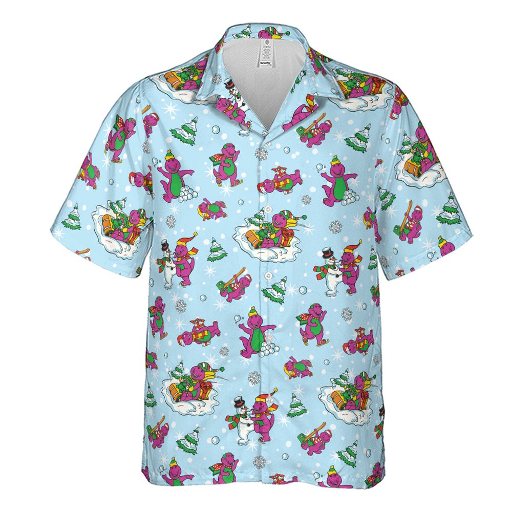 Barney and friend Hawaiian Shirt -  - 2