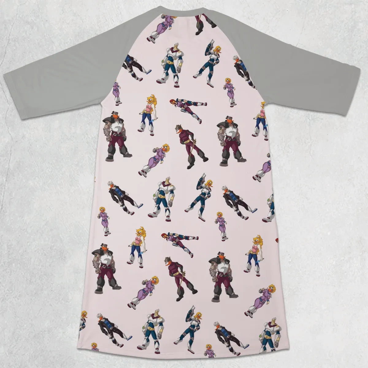 3/4 Sleeve Raglan Dress - RZGG5XA6