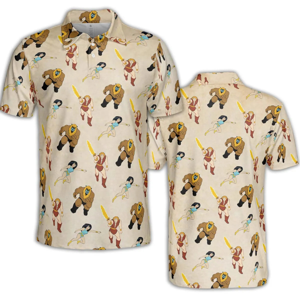 AOP Men/Women Polo Shirt - JH5YCRAW