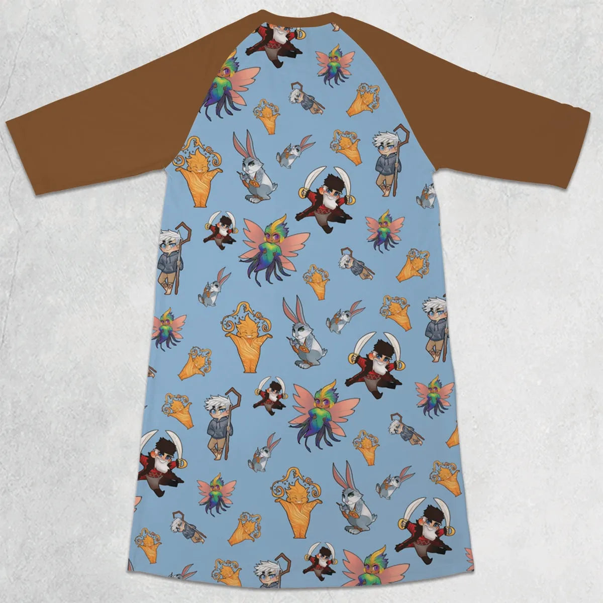 3/4 Sleeve Raglan Dress - N7Q9GYVN