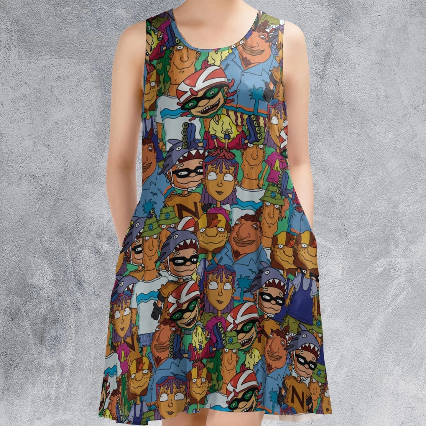 Sleeveless Dress - YXLDT4UK