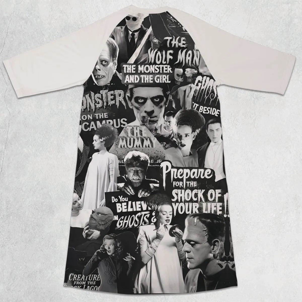 3/4 Sleeve Raglan Dress - 52C7KX3A