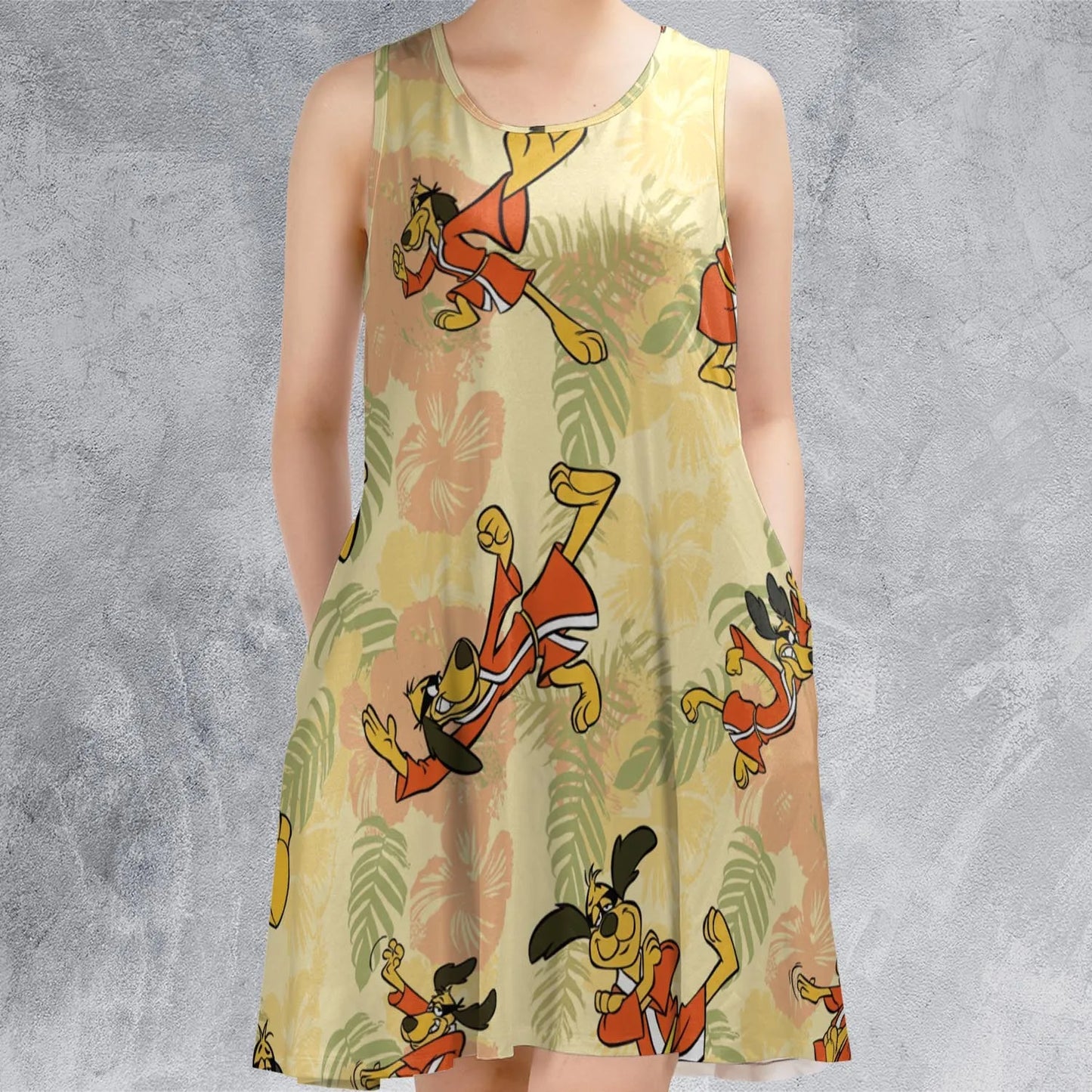 Sleeveless Dress - 1WQ44XSB