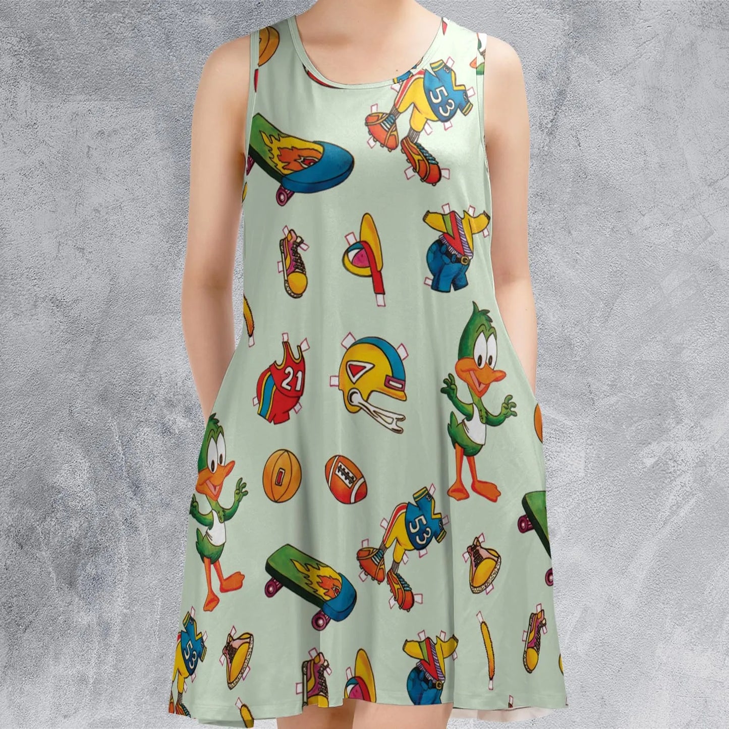 Sleeveless Dress - XC82BEBQ