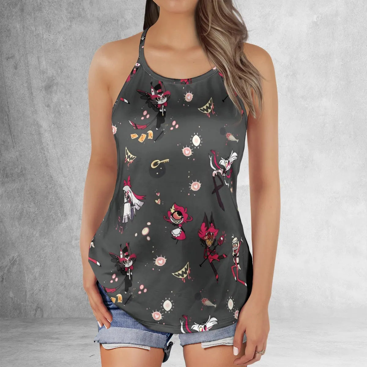 Criss Cross Tank Top - Z1W85A1N
