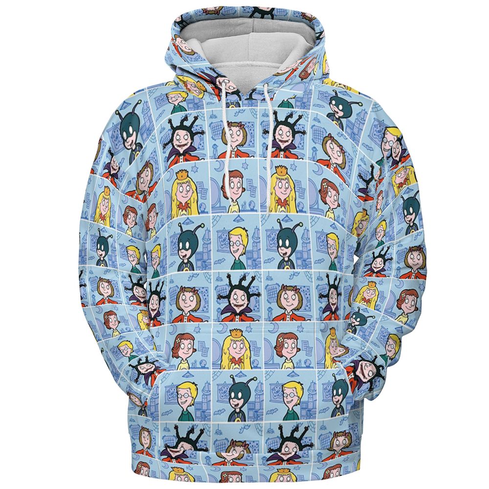 All-over Print Hoodie - GBQMLXHF -  - 2