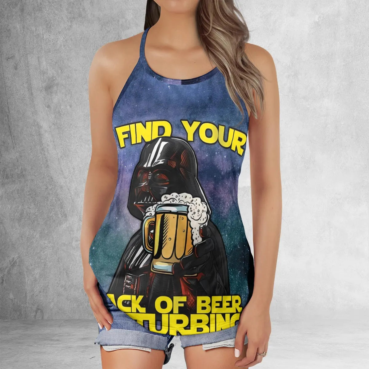 Criss Cross Tank Top - J3C3VUVD