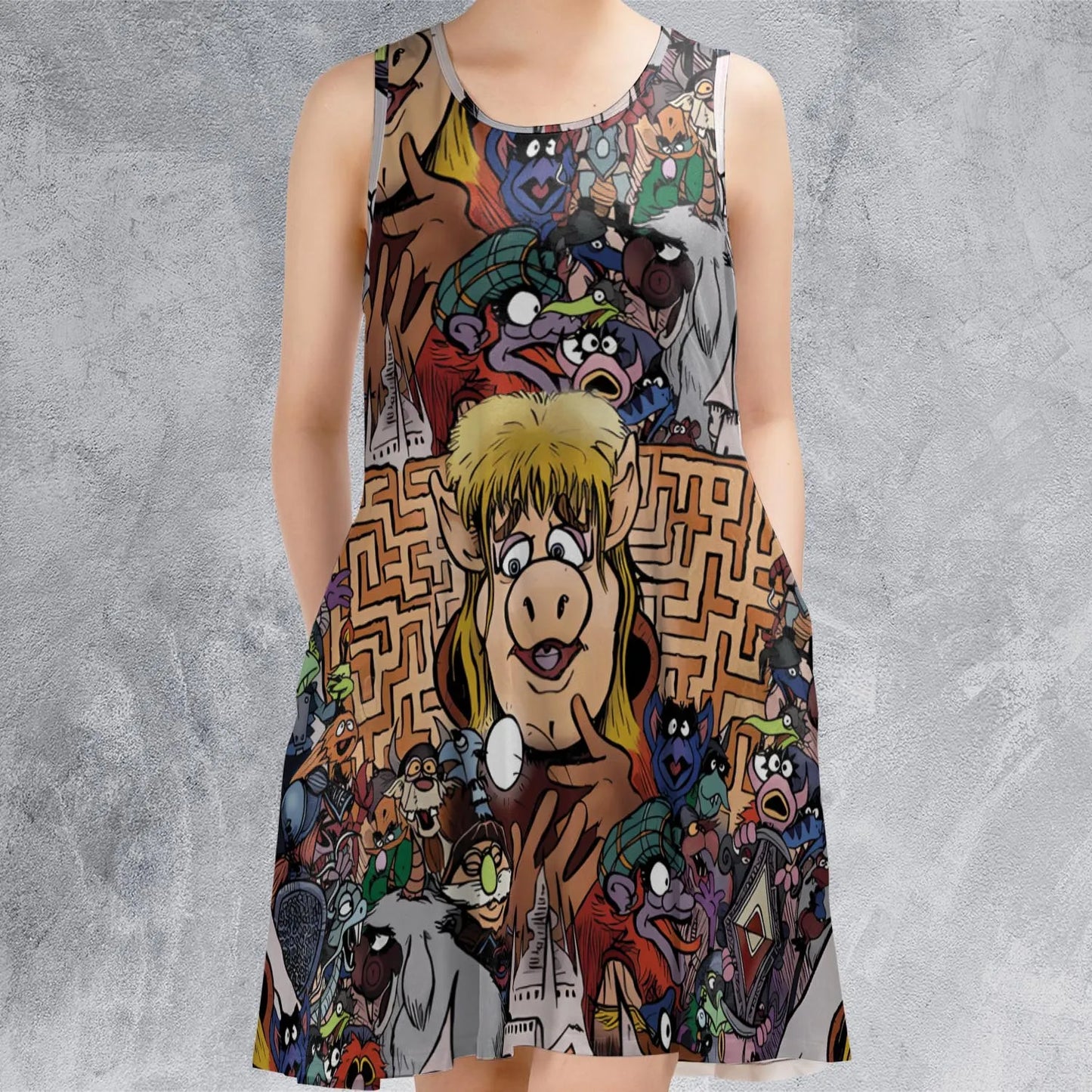 Sleeveless Dress - KJZ5Q3UH