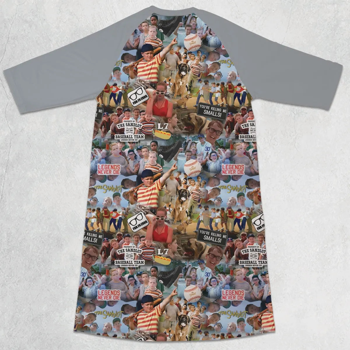 3/4 Sleeve Raglan Dress - Q5MSQ7DR