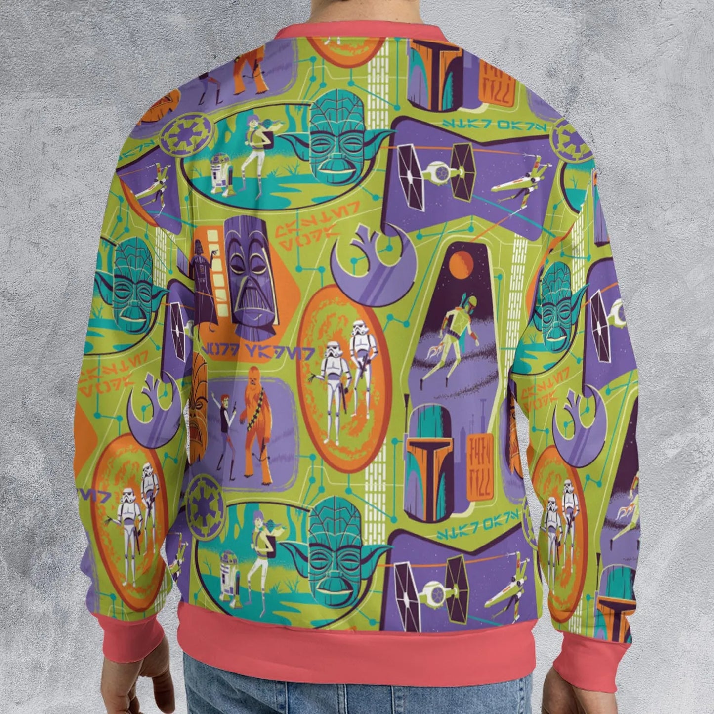 All-over Print Sweatshirt - 9JK1LBG5