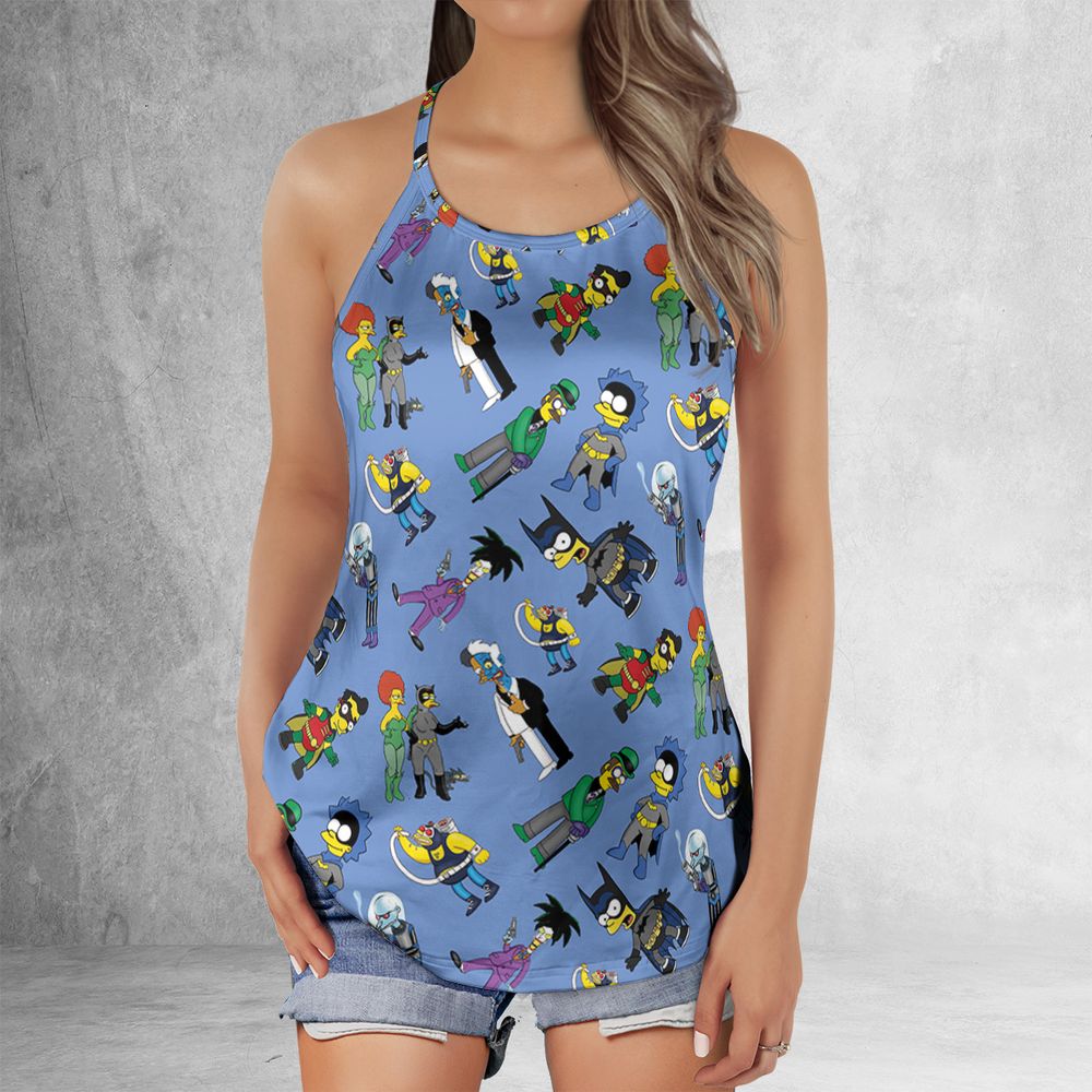 Criss Cross Tank Top - 9S3N3LLG -  - 2