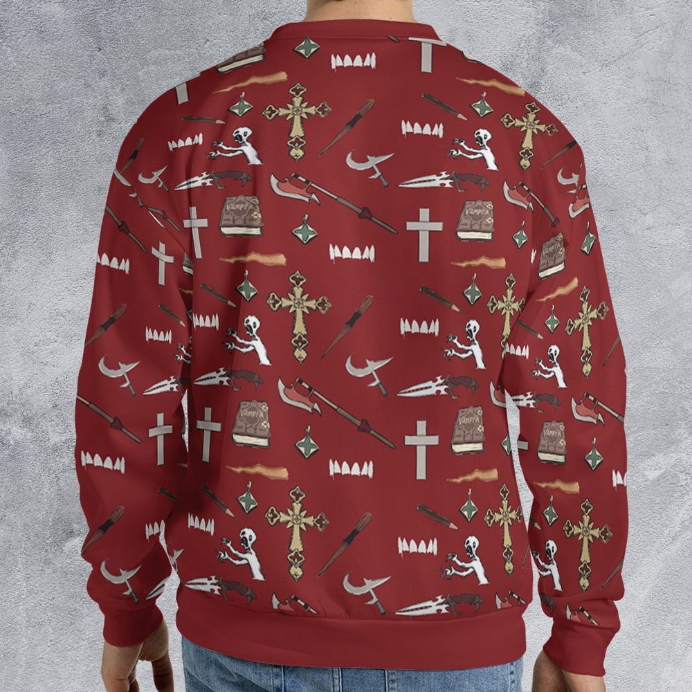 All-over Print Sweatshirt - ZE6ASJ6Q -  - 2