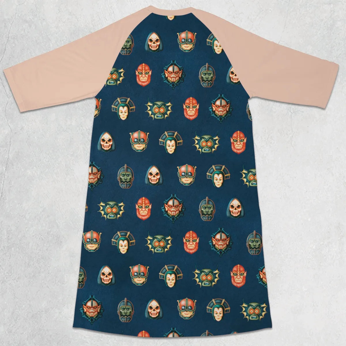 3/4 Sleeve Raglan Dress - H9NLC32K