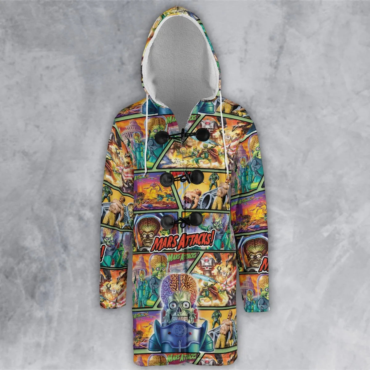 Hooded Cloak Coat - 2XDRUD3X