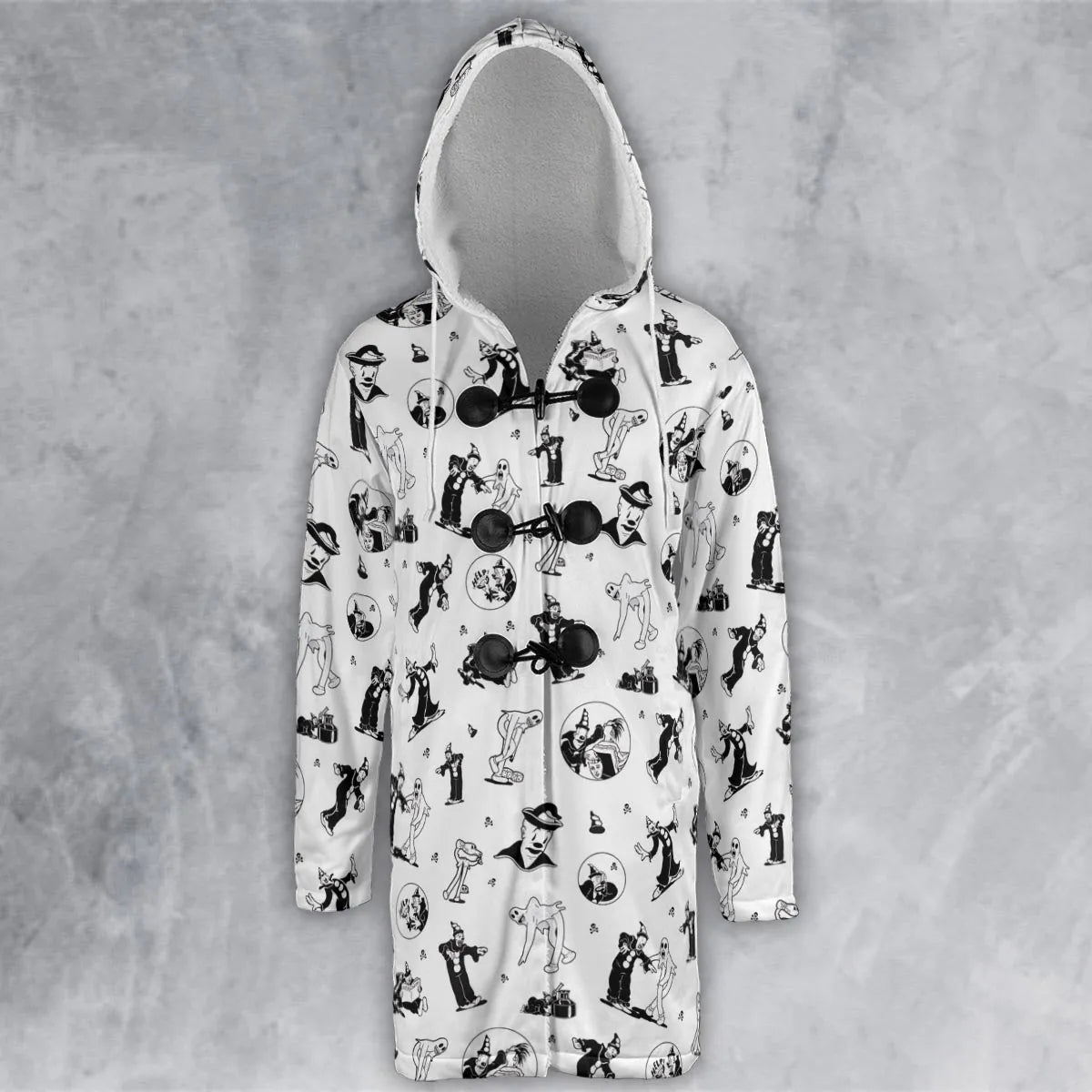 Hooded Cloak Coat - T8JHF9LK