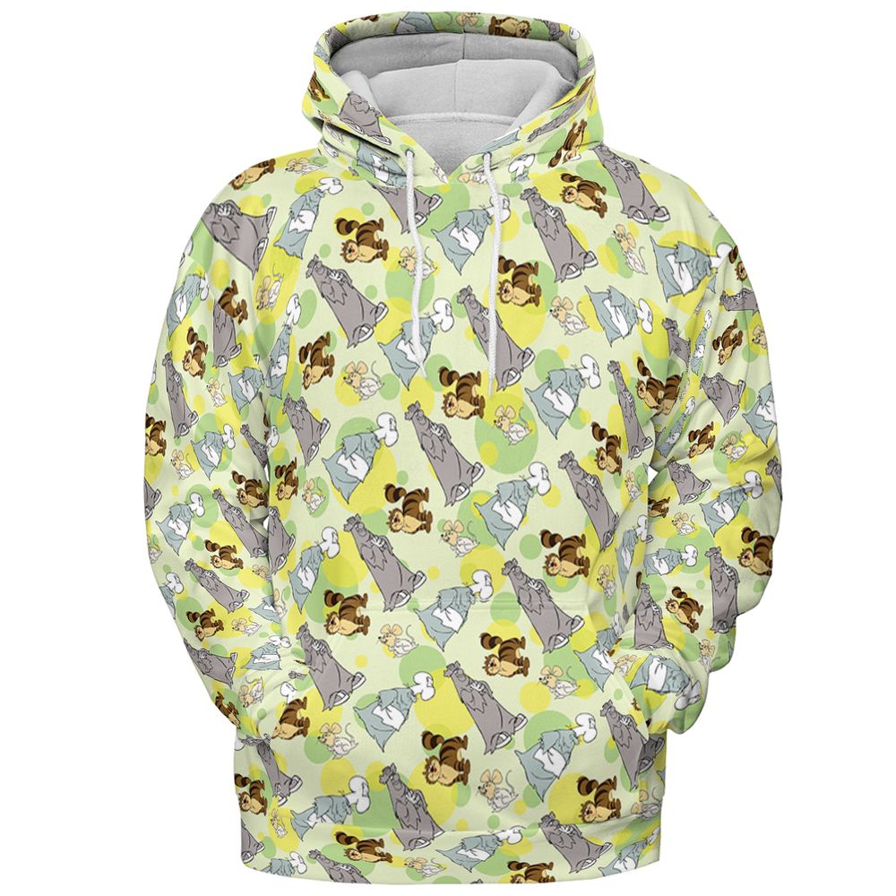 All-over Print Hoodie - LZZ1T5DU -  - 2
