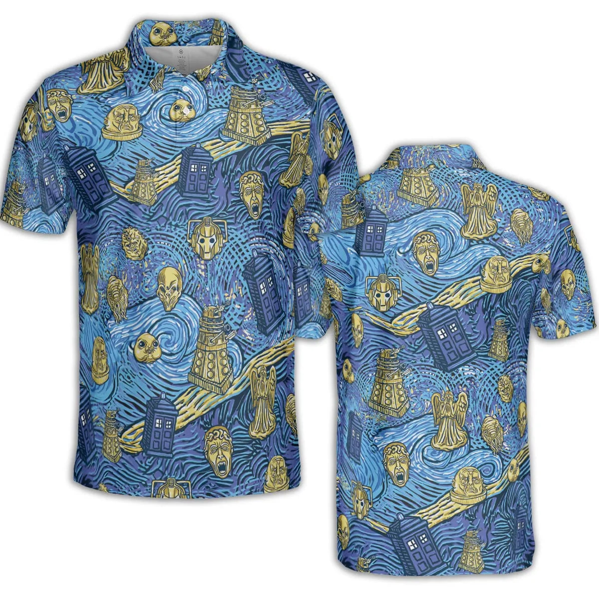 AOP Men/Women Polo Shirt - 5SKZRCRD