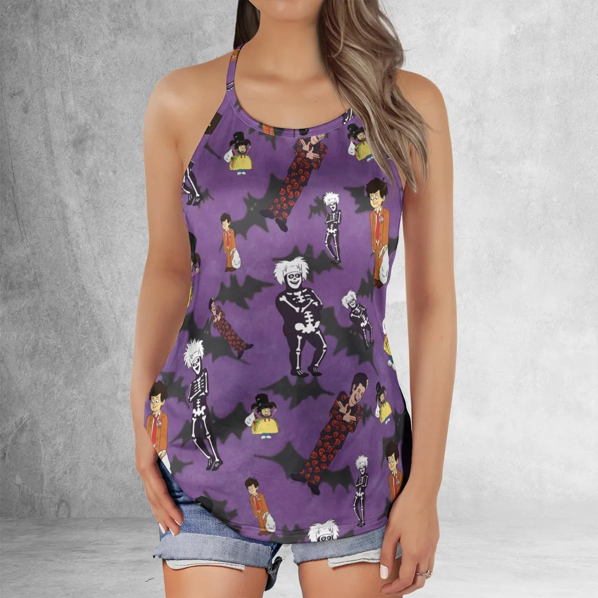 Criss Cross Tank Top - 5ERALV7T