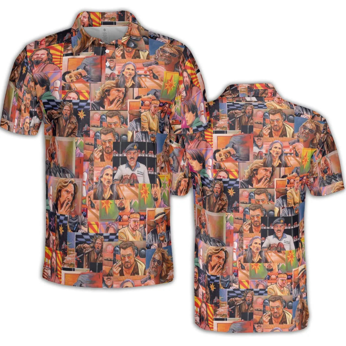 AOP Men/Women Polo Shirt - PJ6DVNBY