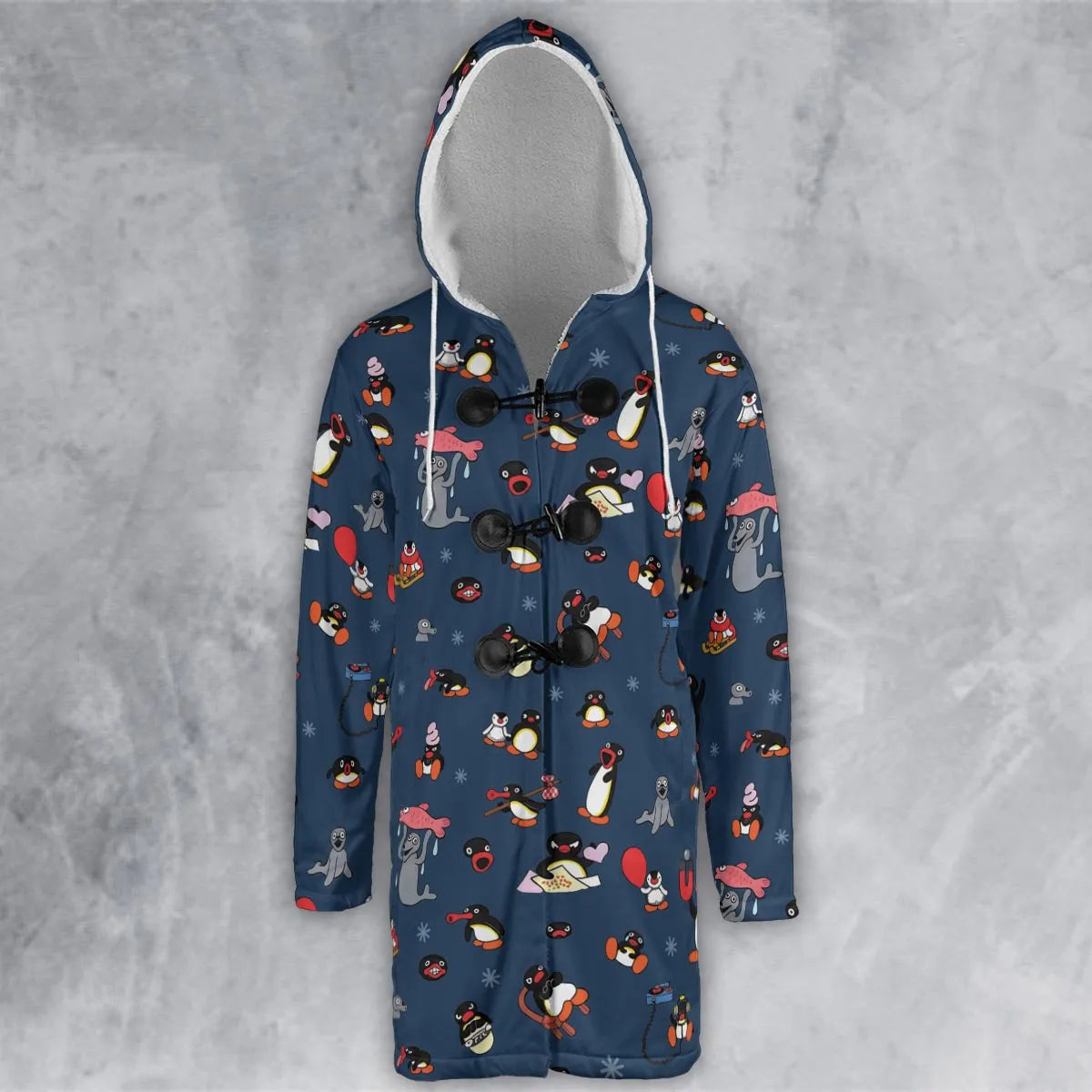 Hooded Cloak Coat - KQCZQMN9