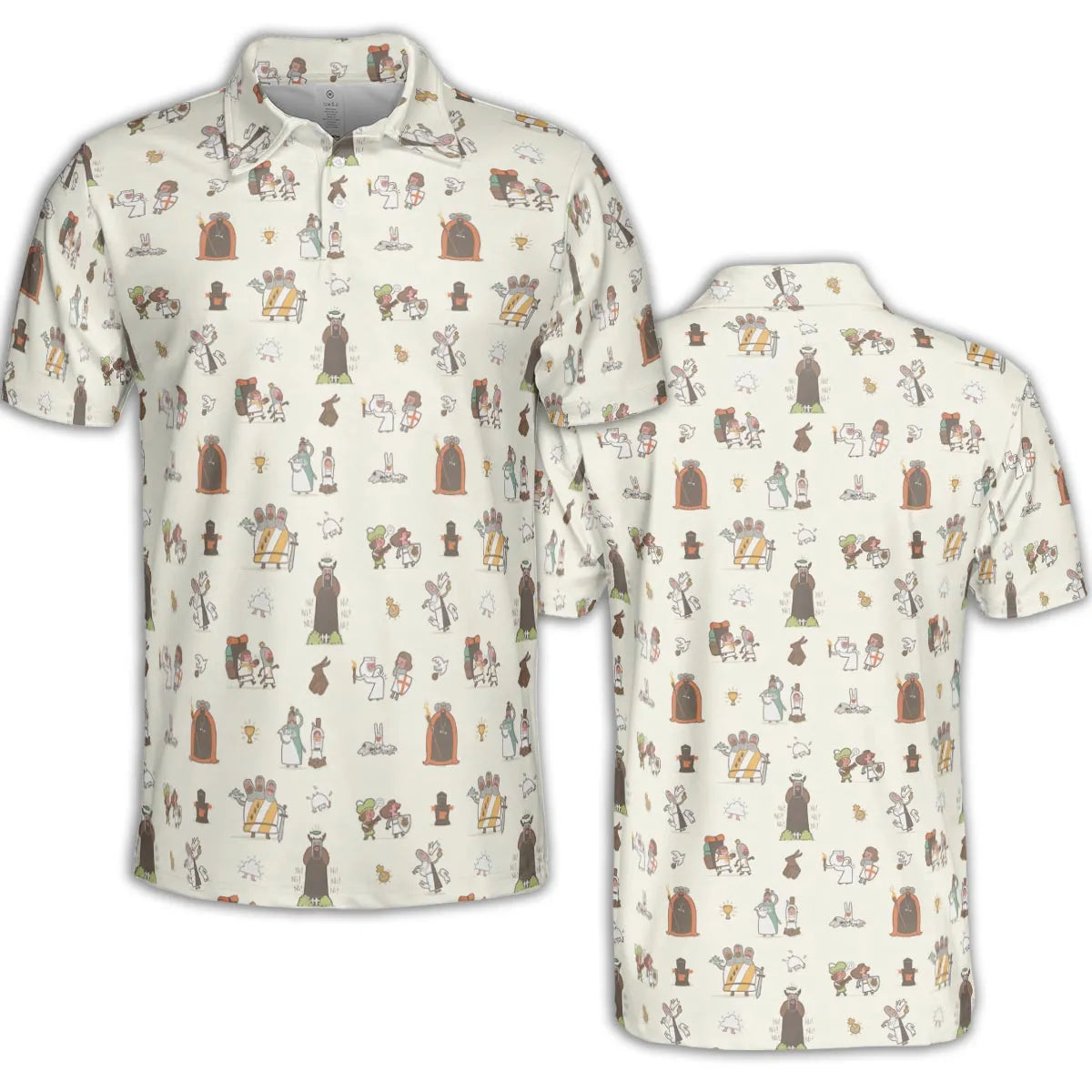 AOP Men/Women Polo Shirt - YJF7WWCF