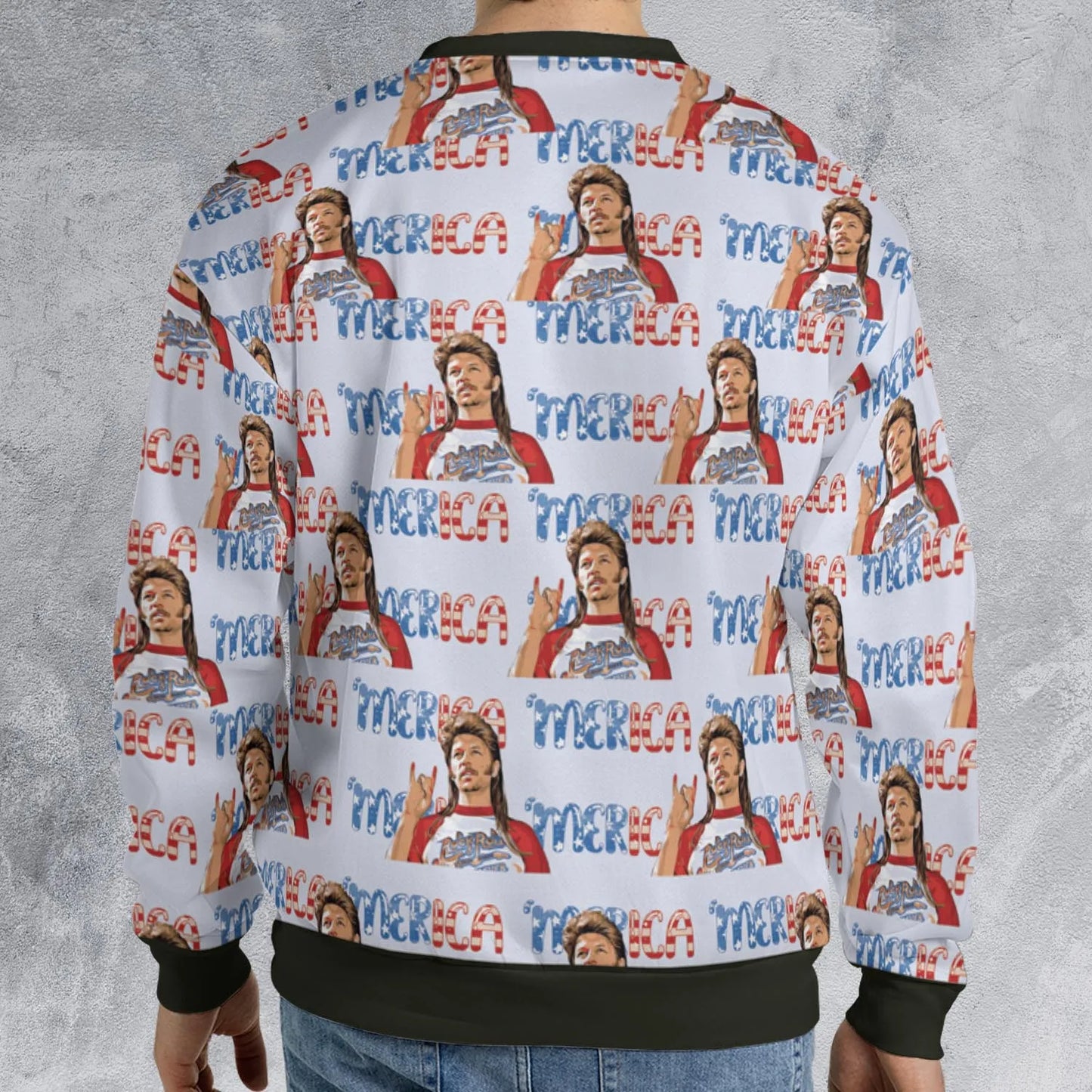 All-over Print Sweatshirt - EDRUDZRE