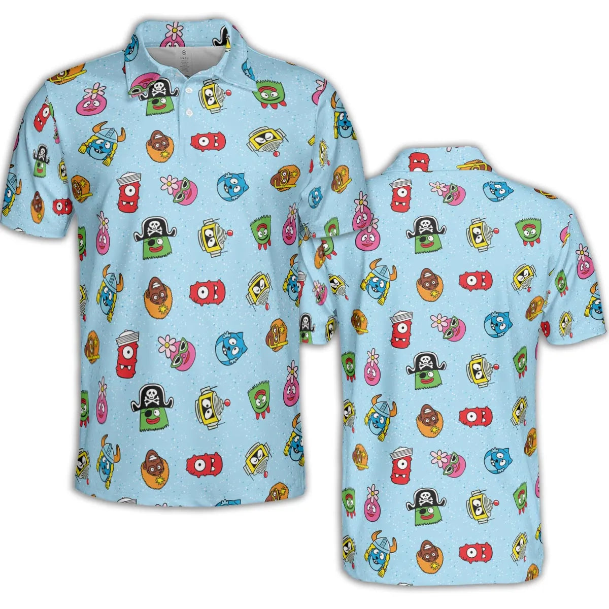 AOP Men/Women Polo Shirt - MNK72AG5