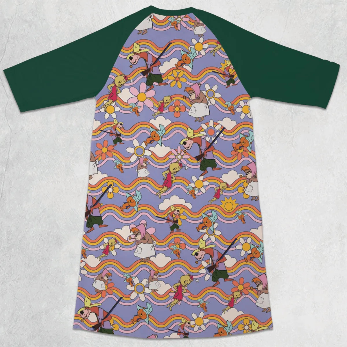 3/4 Sleeve Raglan Dress - GS2V2QPR
