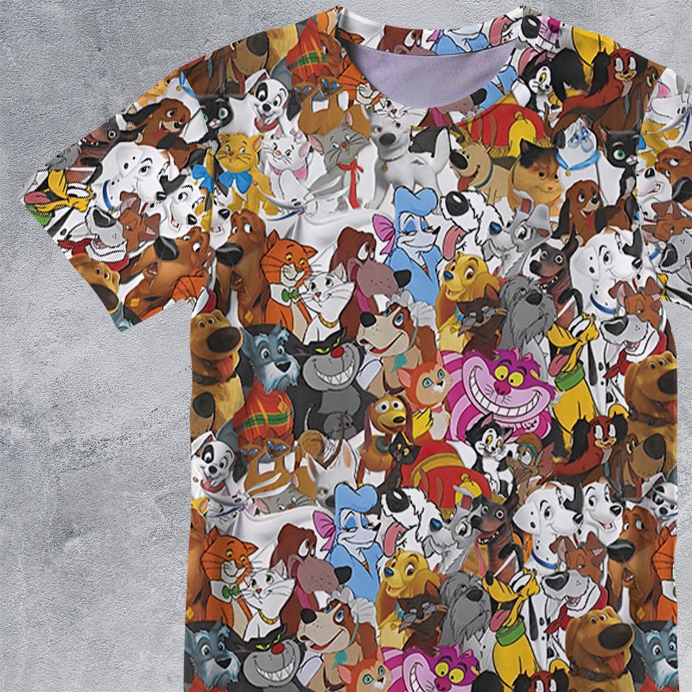 All-Over Print Unisex T-Shirt - 3NCTW9U4 -  - 2