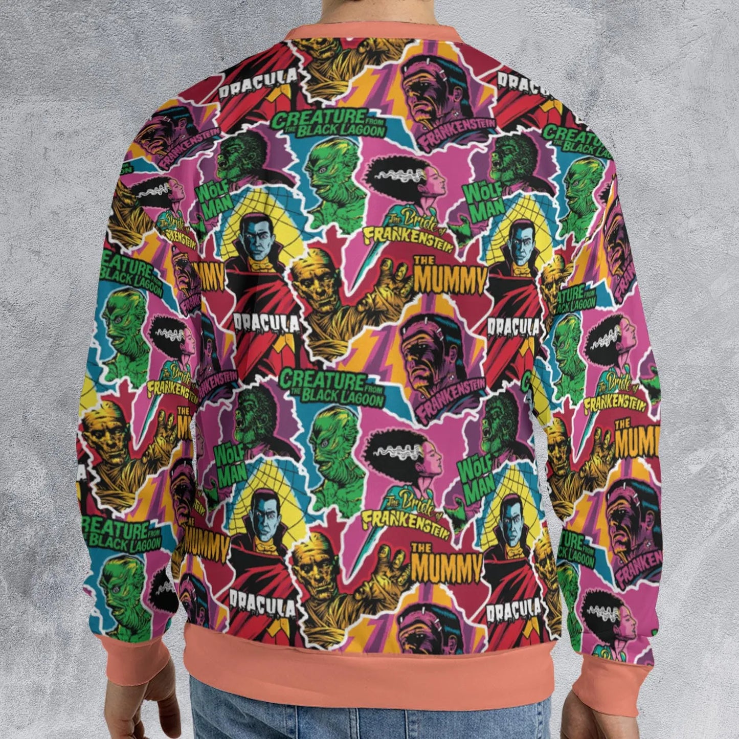All-over Print Sweatshirt - NLB1MB7K