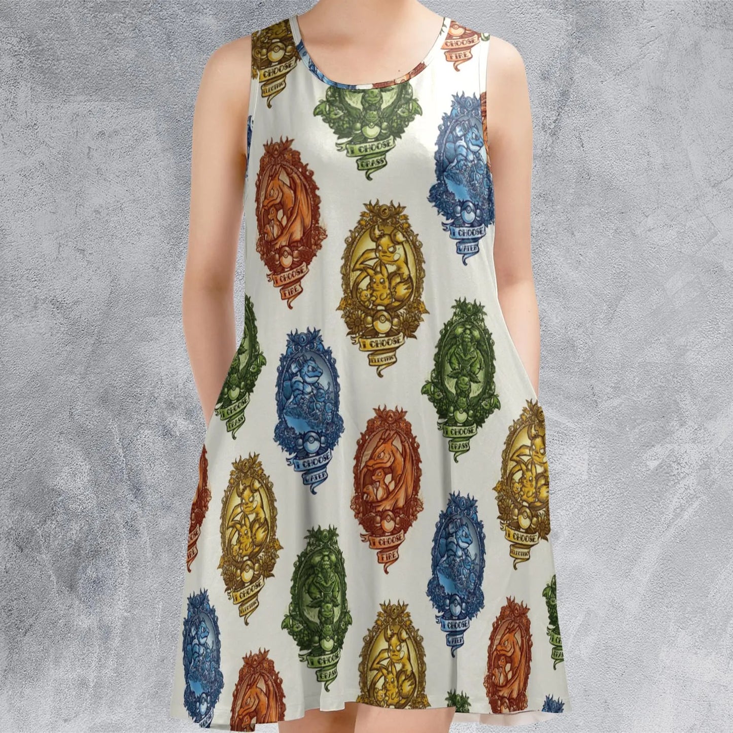 Sleeveless Dress - RE41A9E2