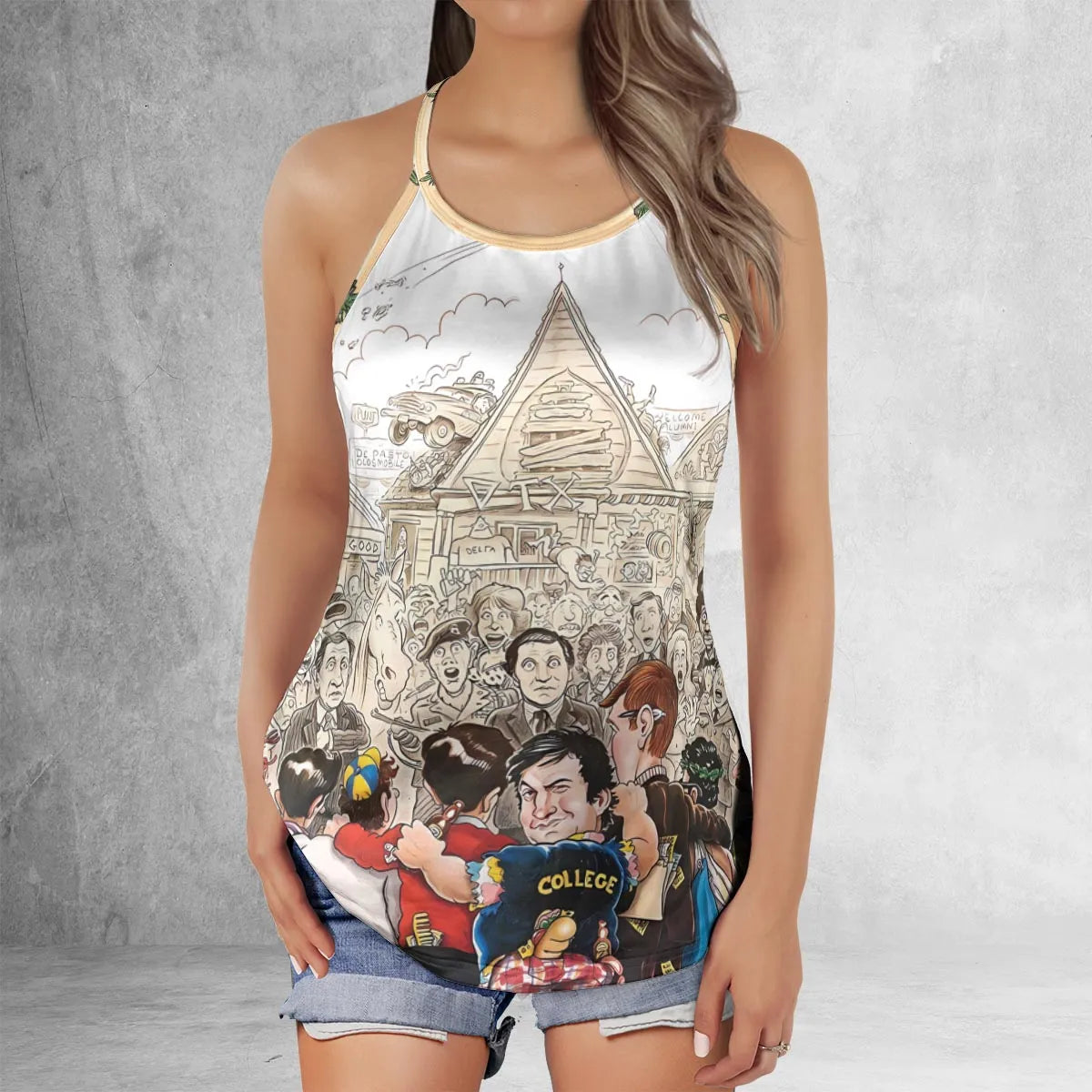 Criss Cross Tank Top - NLFH2EKM