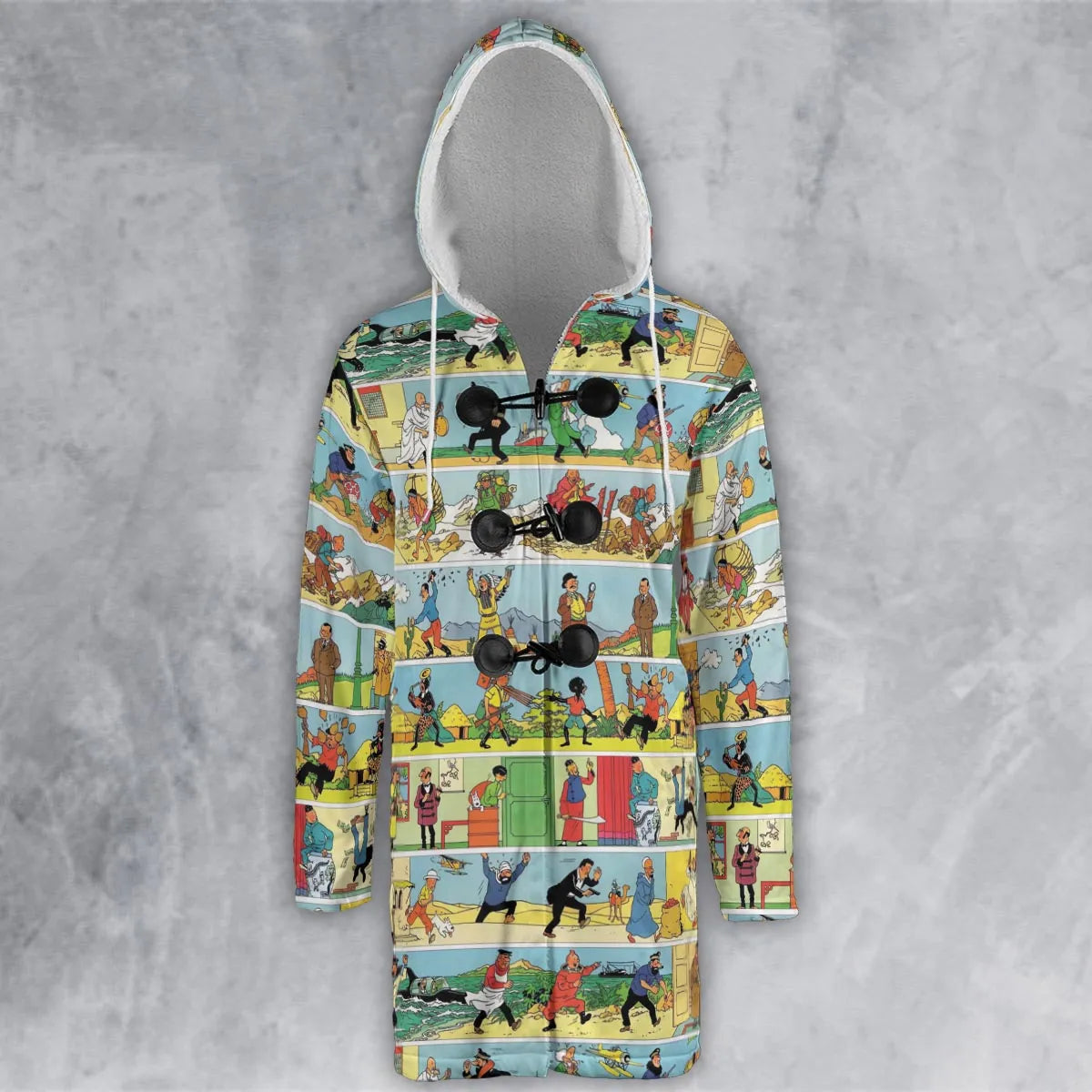 Hooded Cloak Coat - MWKQW1AB