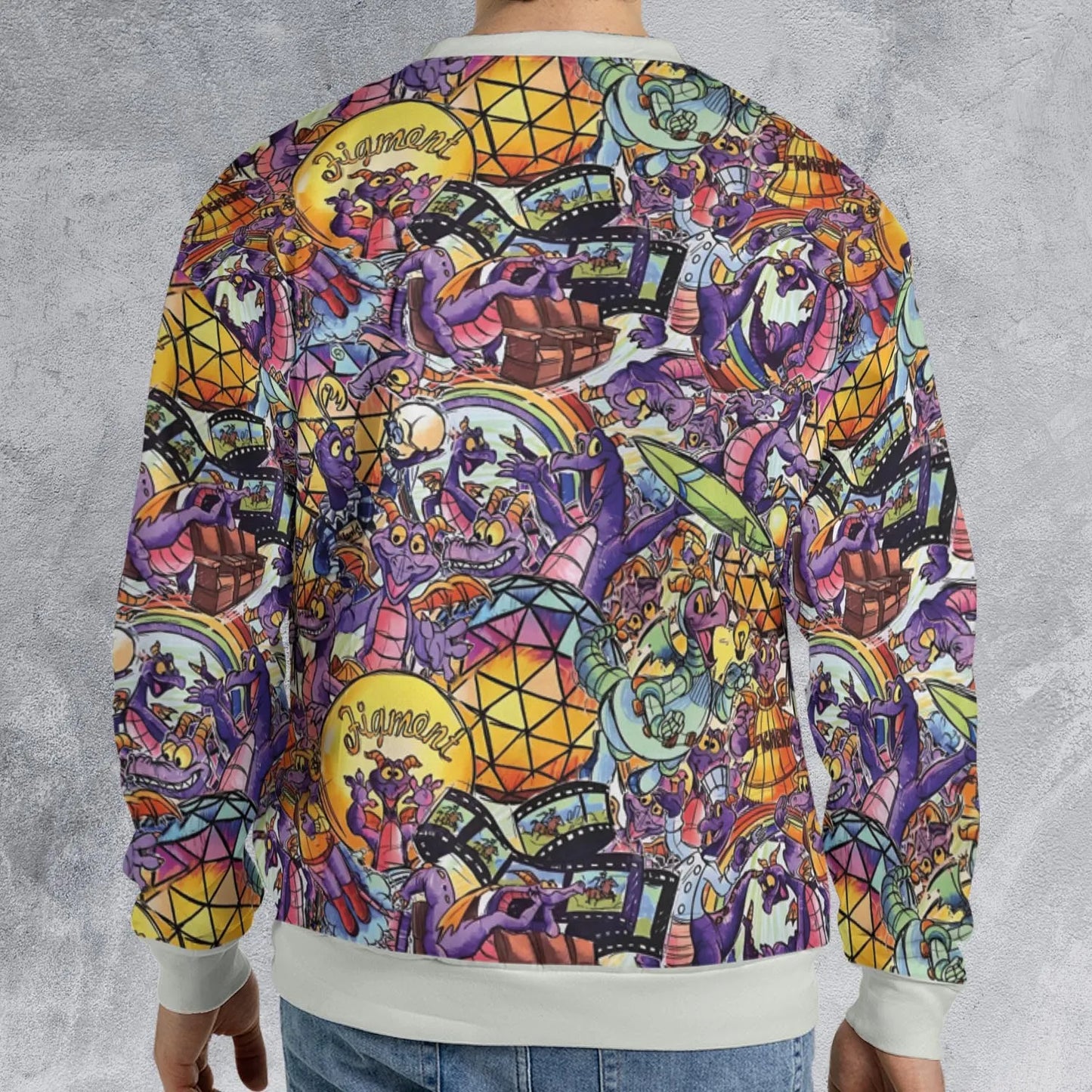 All-over Print Sweatshirt - GNJ4EPSL
