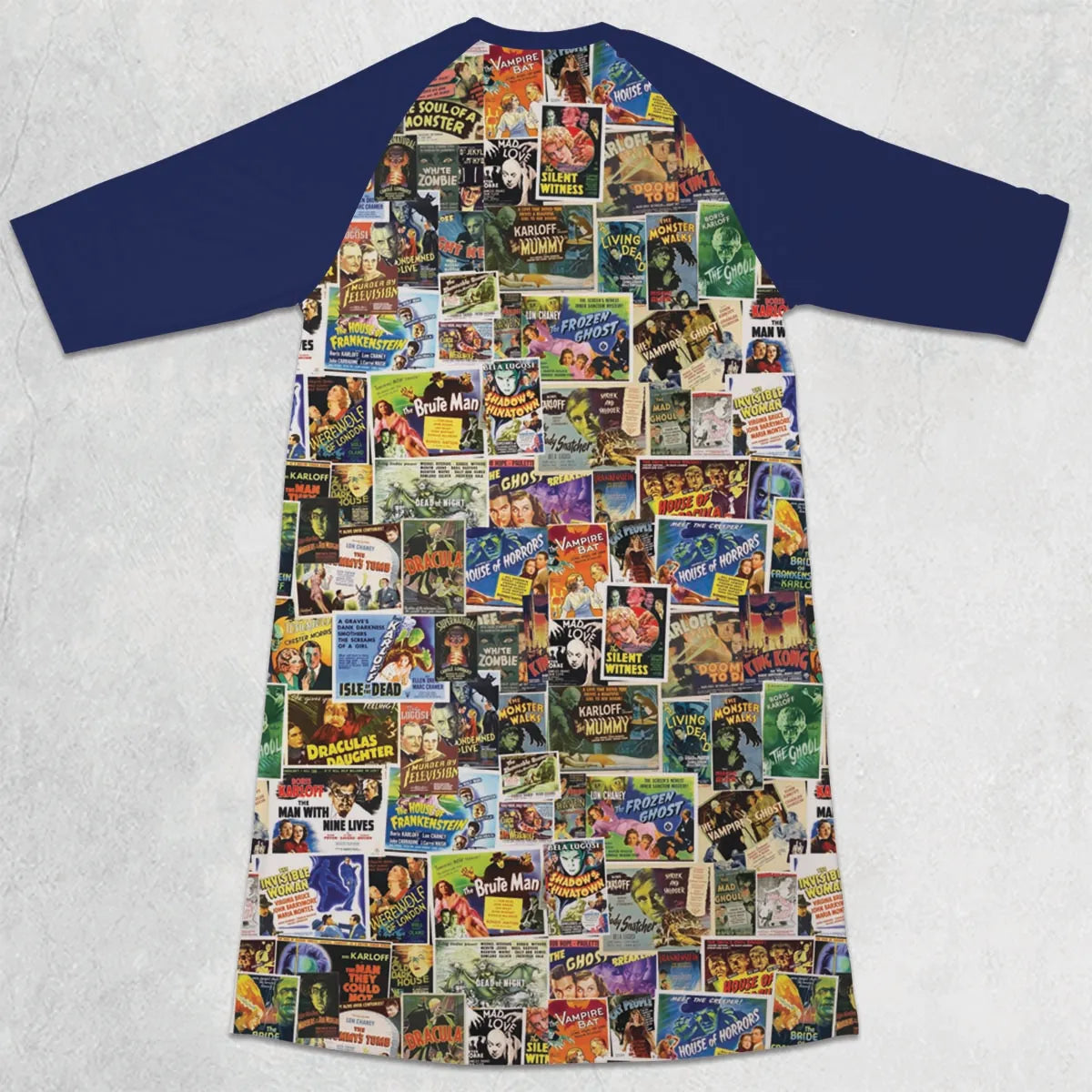 3/4 Sleeve Raglan Dress - UV2SNV21