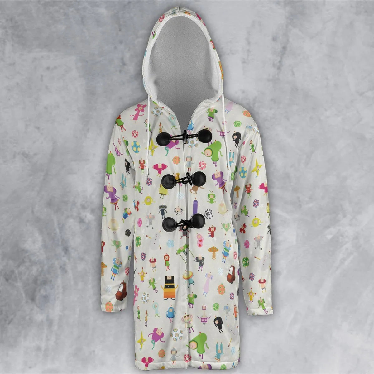 Hooded Cloak Coat - U2GK4FWB