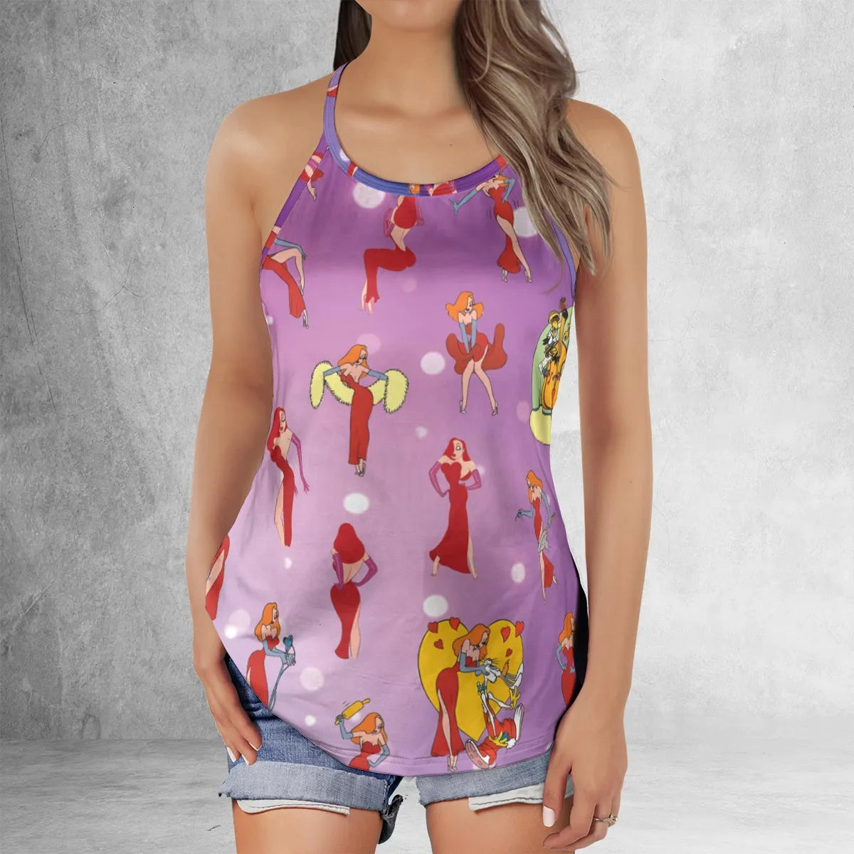 Criss Cross Tank Top - NNNS21J8