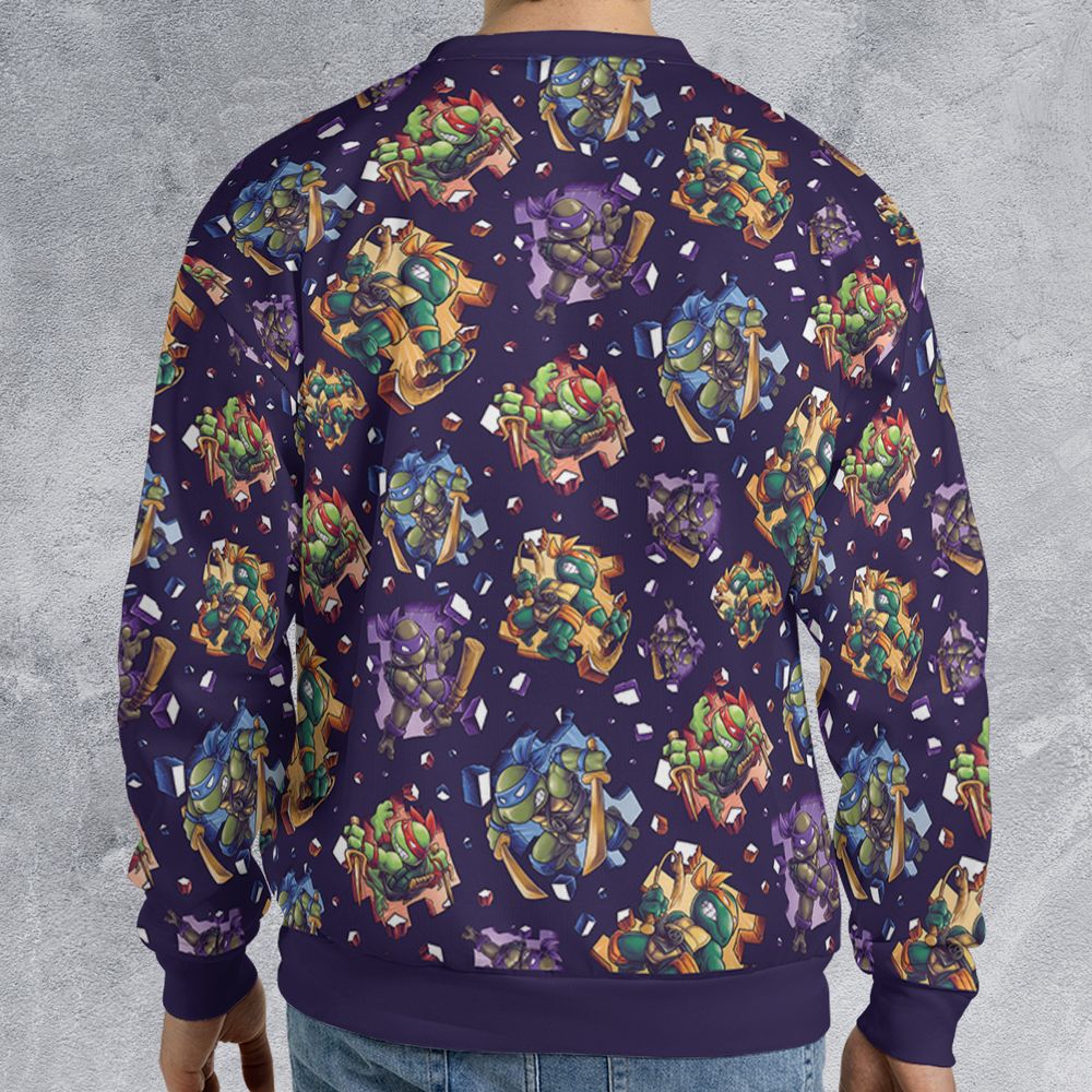 All-over Print Sweatshirt -  - 2