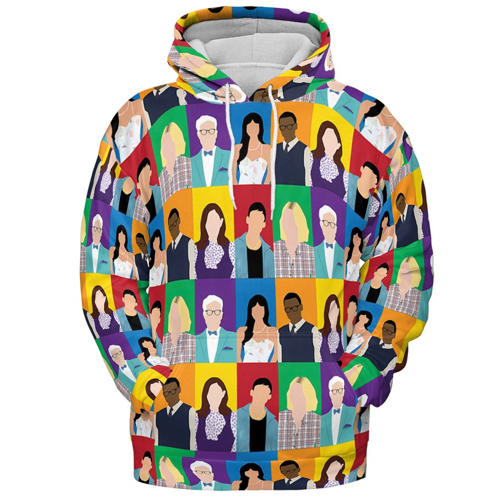 All-over Print Hoodie - 3F71SPQU -  - 2