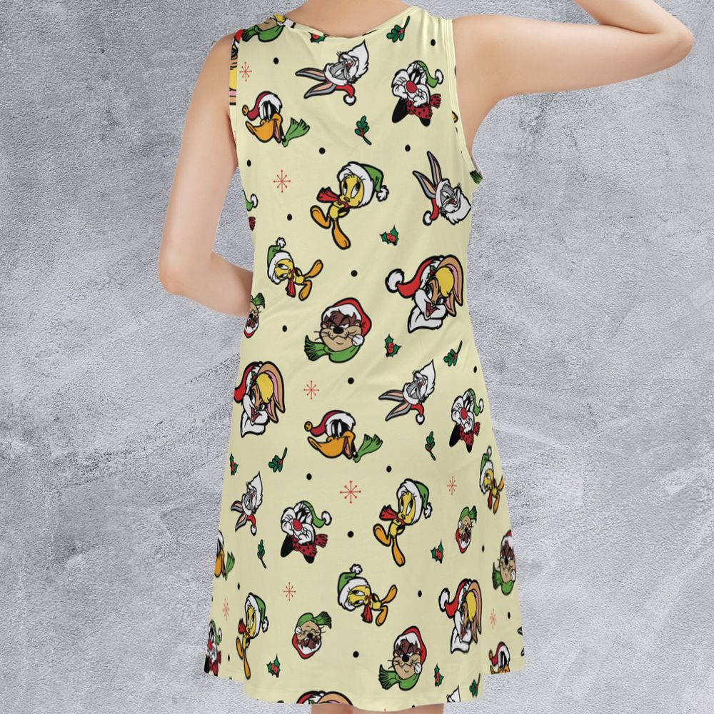 Sleeveless Dress - LEHAZQMG -  - 2