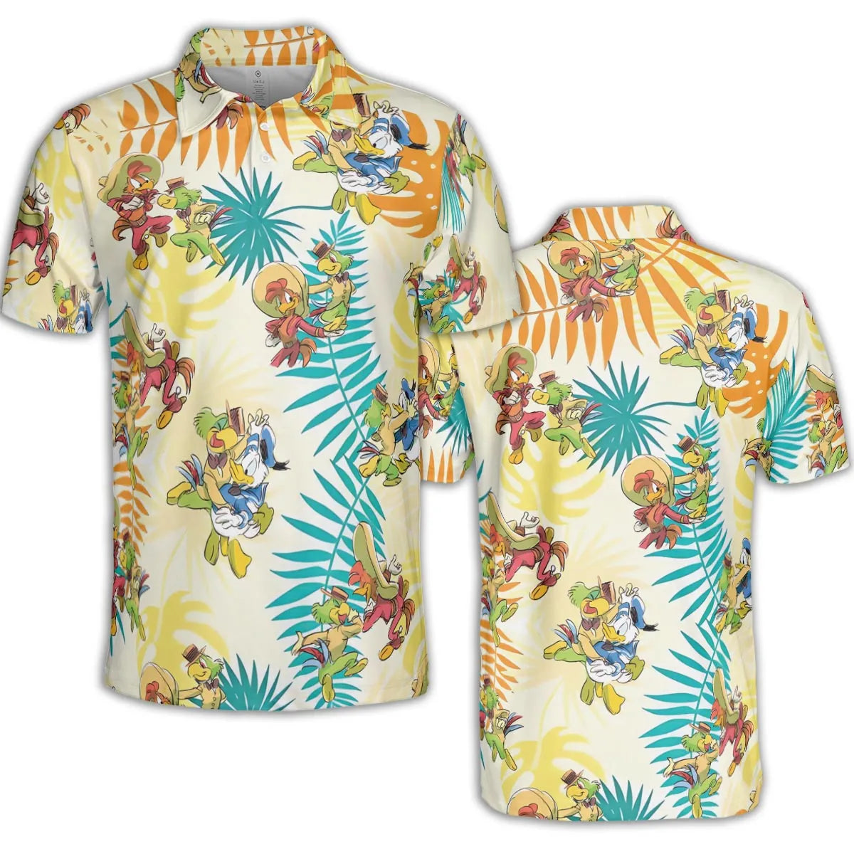 AOP Men/Women Polo Shirt - RTTQ6ML1
