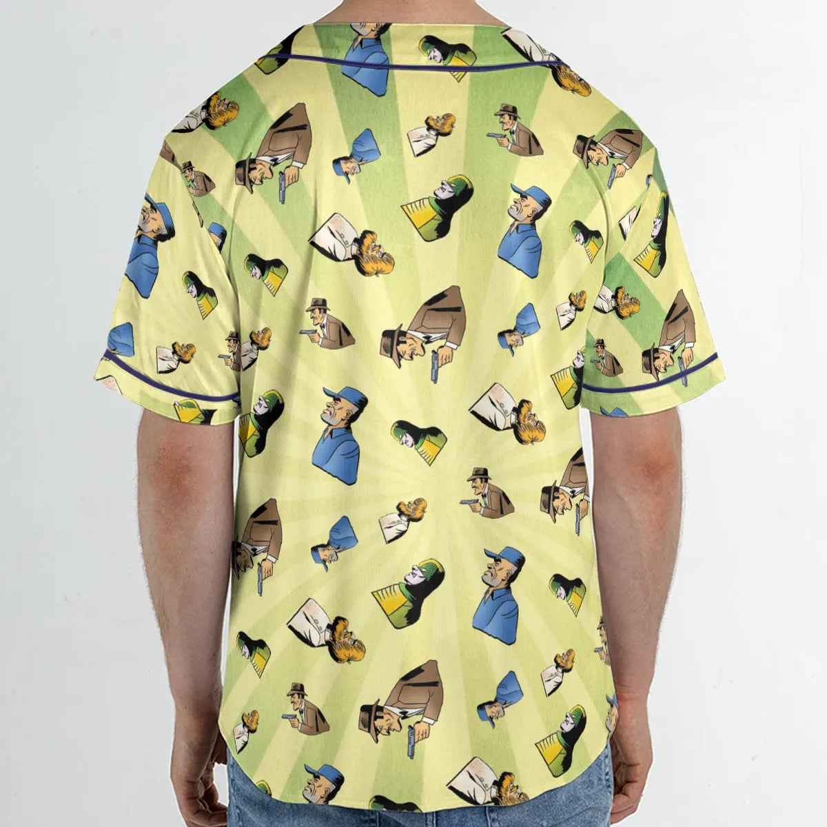 Unisex Baseball Jersey - T7B2F5C3