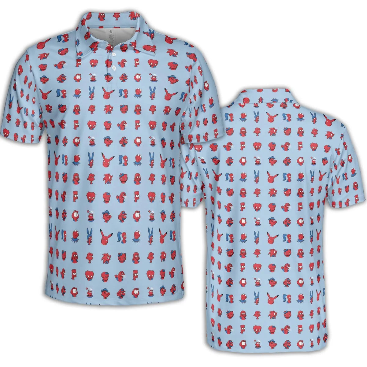 AOP Men/Women Polo Shirt - NAEWFUQK