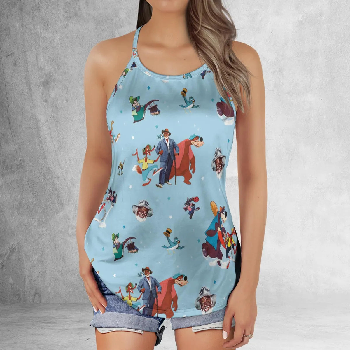 Criss Cross Tank Top - LP3KQZ64
