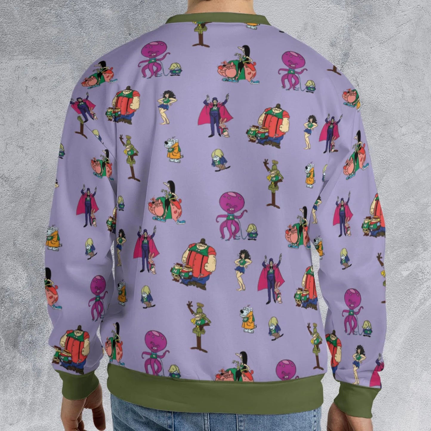 All-over Print Sweatshirt - 824YM933