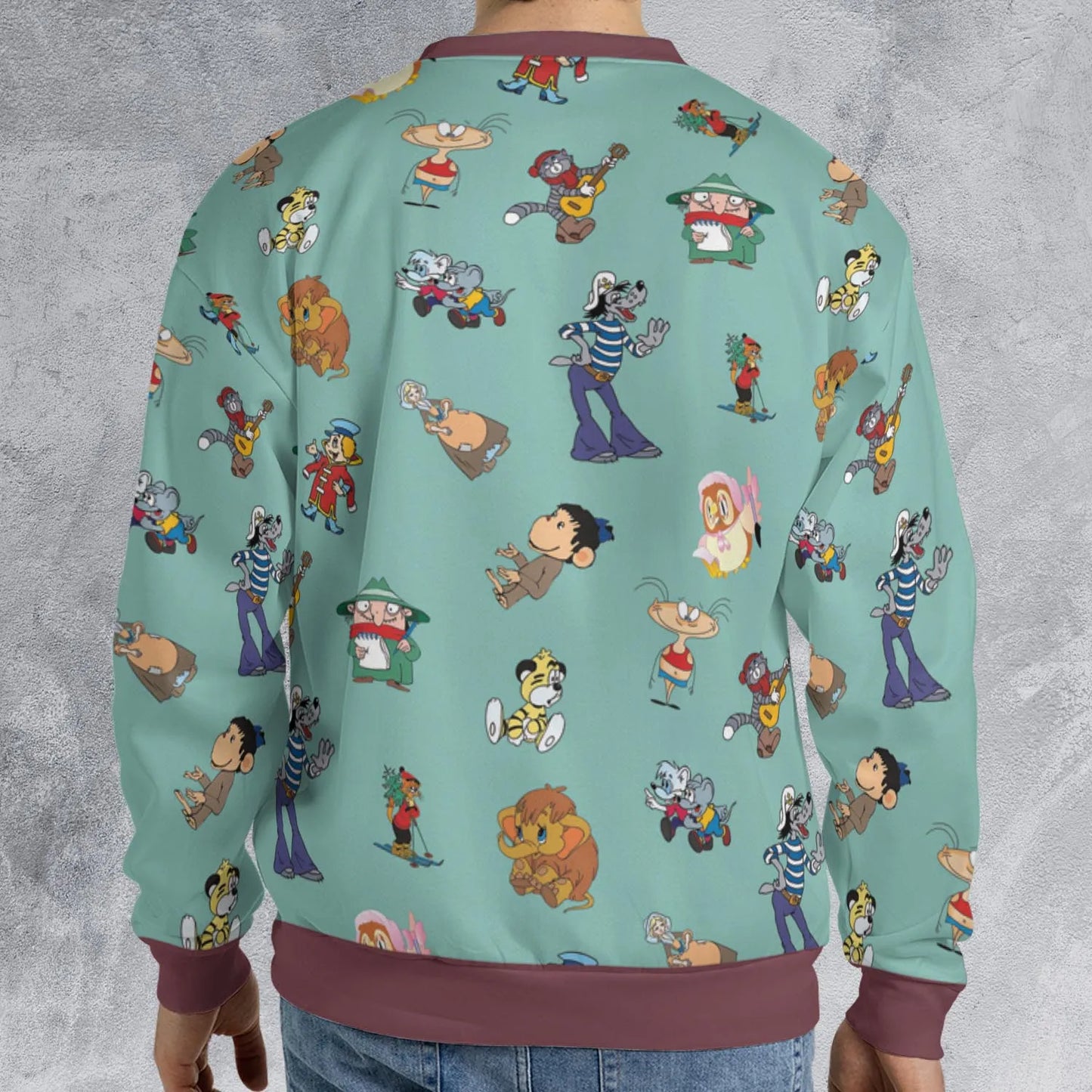 All-over Print Sweatshirt - U7ASUEPX