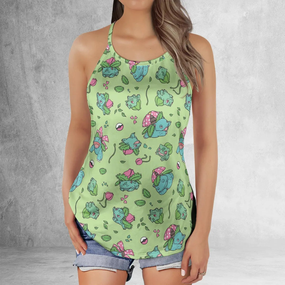 Criss Cross Tank Top - PGAYF2V2