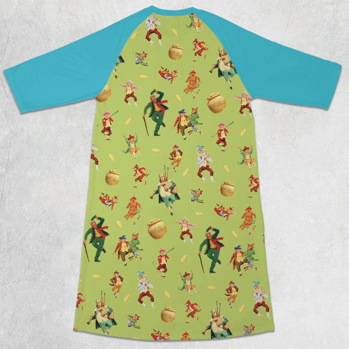 3/4 Sleeve Raglan Dress - 4LKKEWTQ